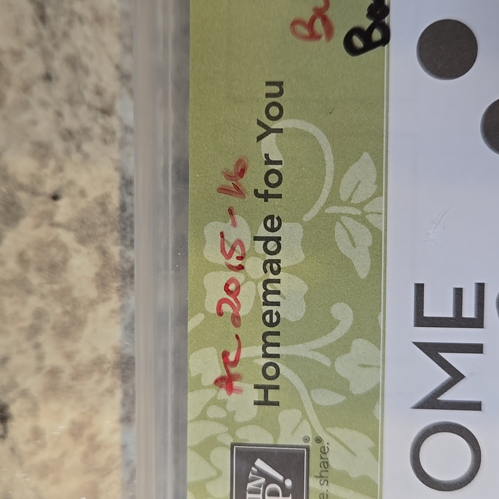 New Stampin' Up! Homemade For You Stamp Set & Bakers Box Thinlits Dies - Picture 2 of 7